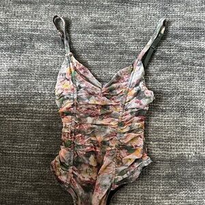Floral One Piece Bodysuit V